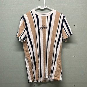Hollister Beige striped shirt